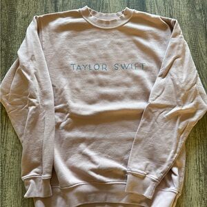 Taylor Swift Pink Sweatshirt
